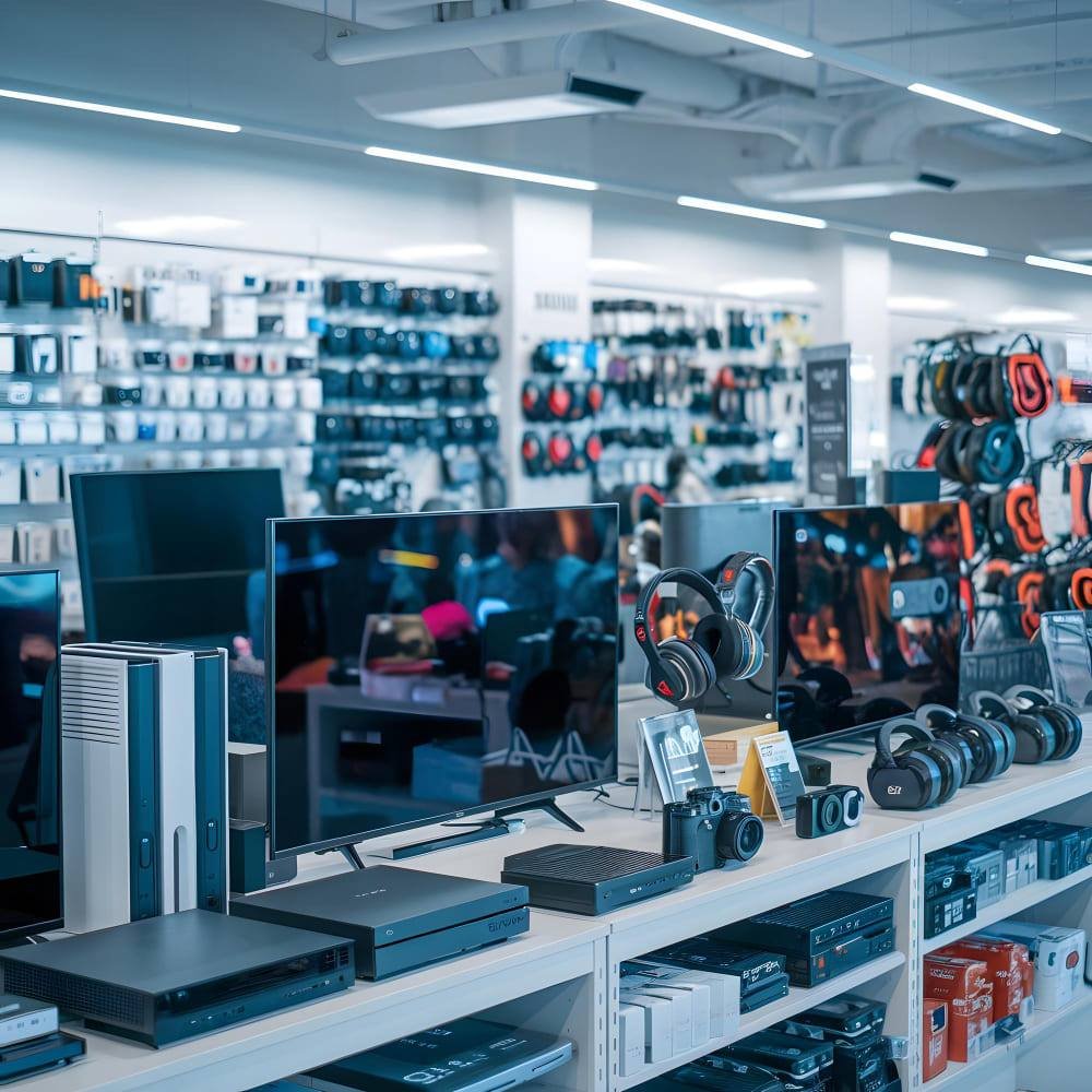  Outils Destock  en tienda de electrónica